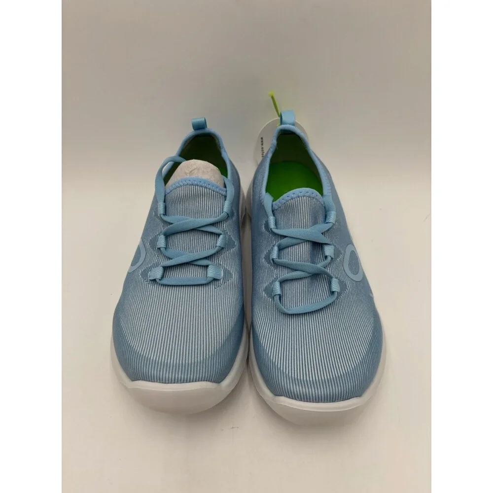 Oofos OOMG SPORT LS Women's NEW Recovery-Shoe Carolina Blue US Size 6.5